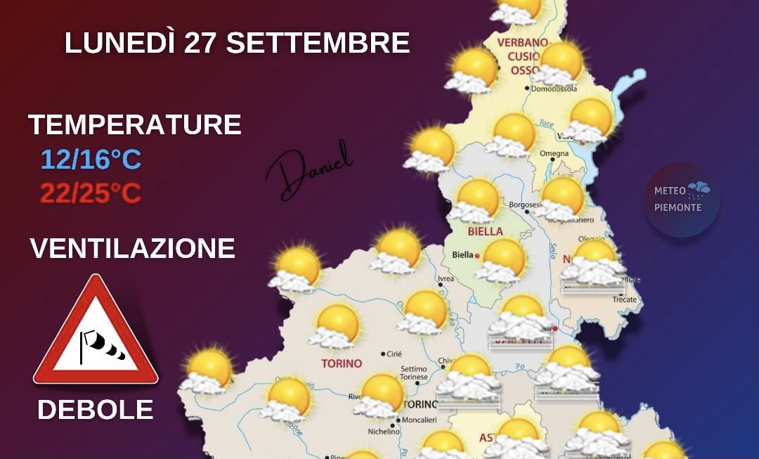 Meteo, ecco le previsioni di oggi
