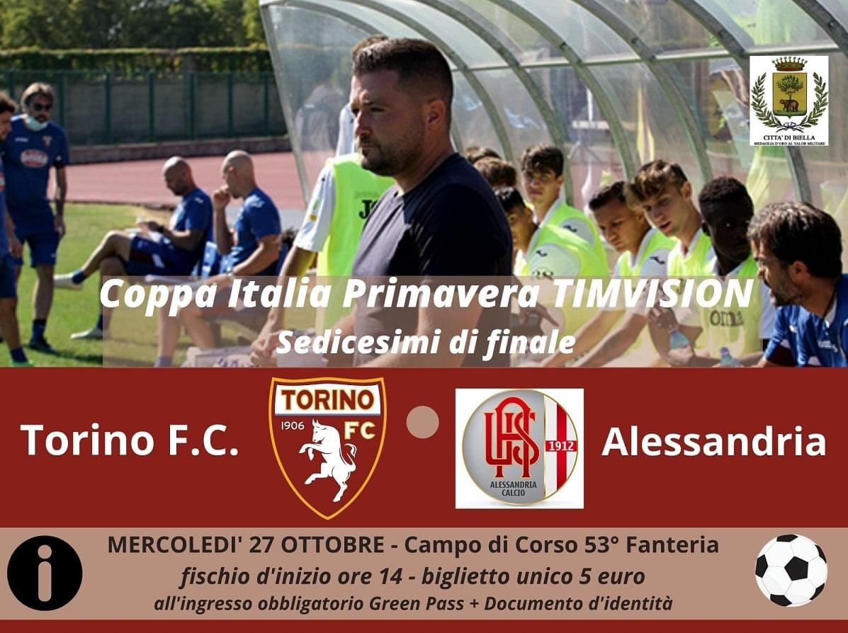 Il Torino Primavera torna a Biella. Tutti i dettagli della partita di mercoledì