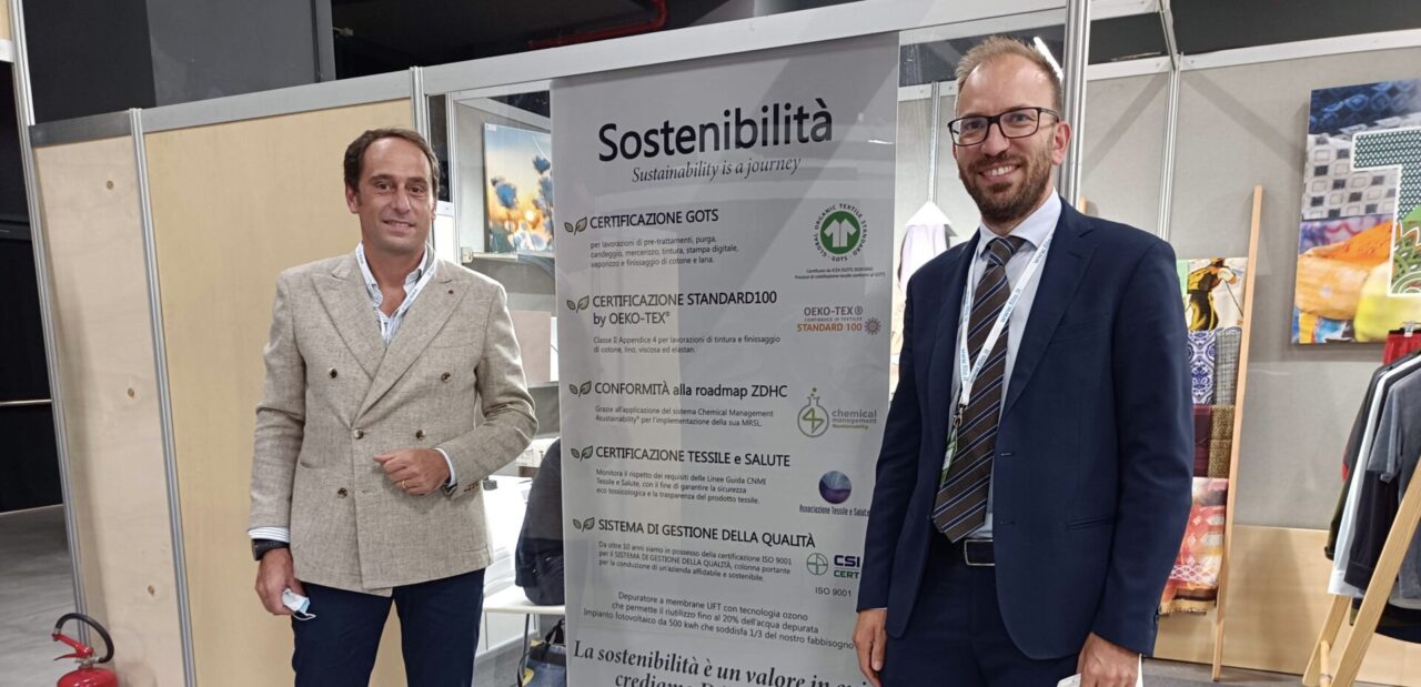 Azienda biellese prima in Italia a ottenere il marchio sostenibilità