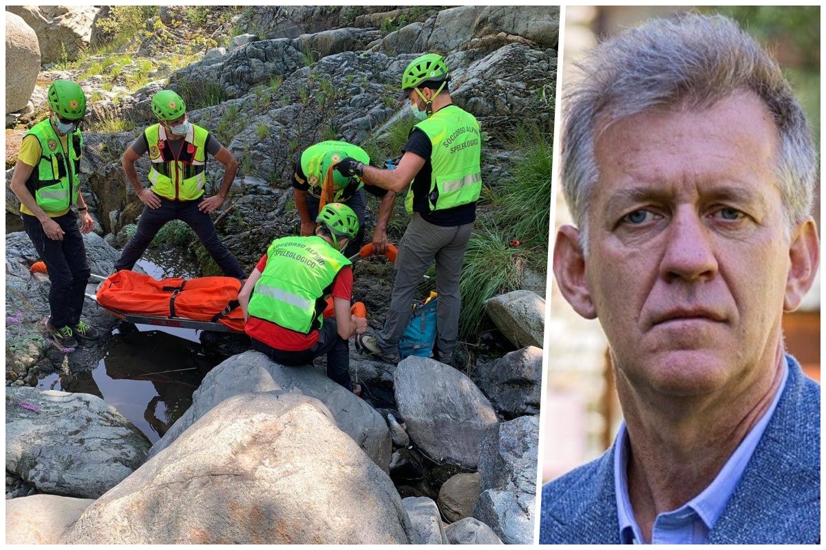 Trovato morto lungo il torrente. Era senza vestiti. Il giorno prima la tragedia del consigliere comunale