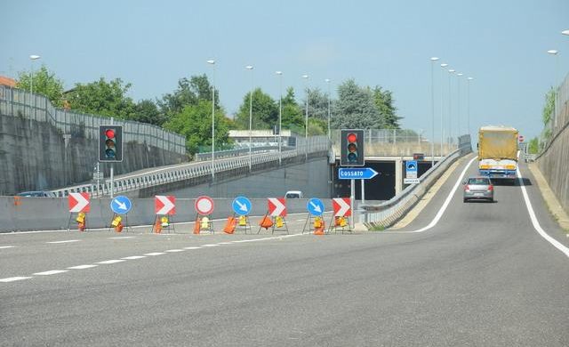 Corso Europa, da oggi chiude il sottopasso