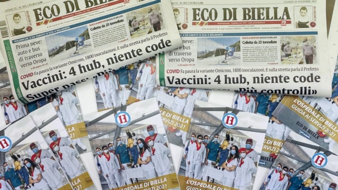 Guida ai servizi dell’Ospedale in omaggio con Eco di Biella
