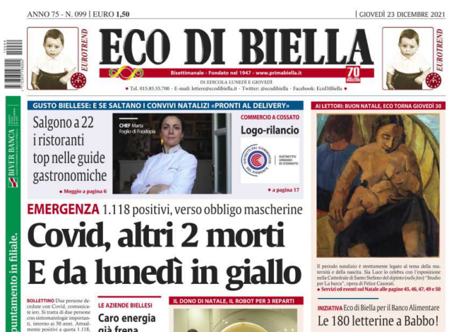 I 22 ristoranti al top della provincia di Biella. Oggi su Eco di Biella in edicola