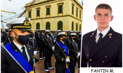 Il biellese Matteo Fantin tra i nuovi allievi ufficiali della Marina Militare