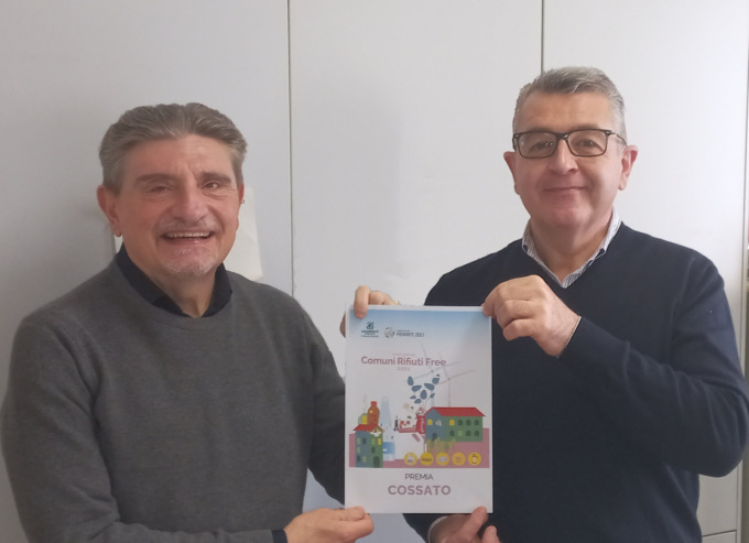 Cossato tra le 4 città “rifiuti free” del Piemonte