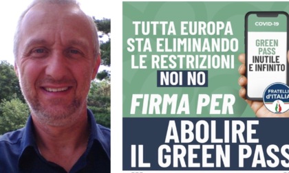 Fratelli D’Italia raccoglie firme contro il Green Pass