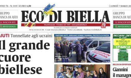 Eco di Biella in edicola con tante notizie esclusive