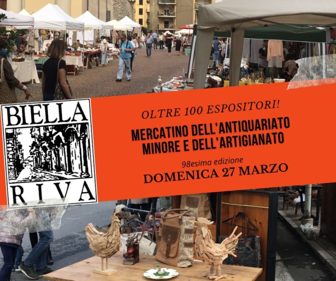 Torna domenica il mercatino dell’Antiquariato in Riva. Gli eventi in programma
