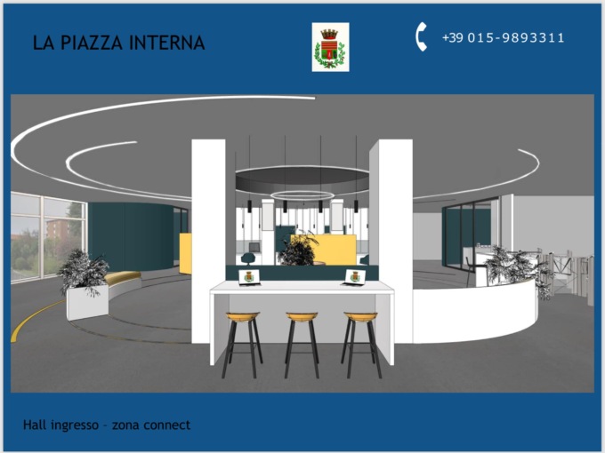 Cossato, nuovi uffici comunali in piazza Tempia: ecco il progetto da 900mila euro