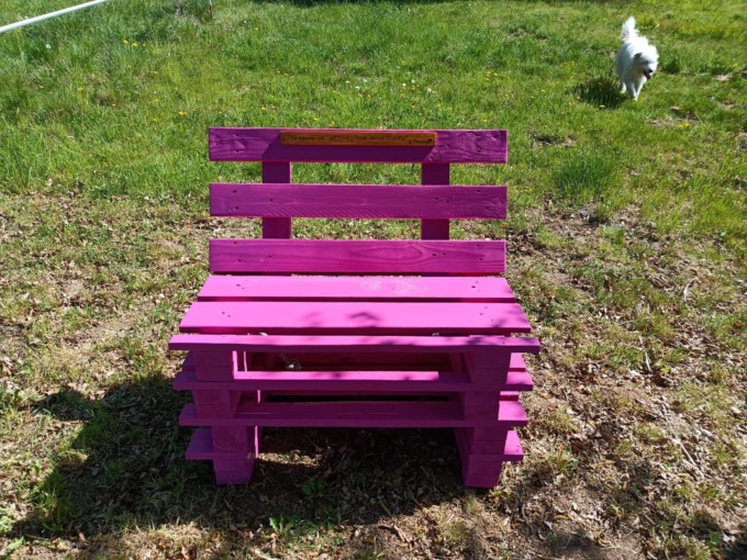 A Zubiena arriva la ‘Little Bench’, la panchina con i manici