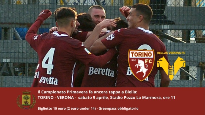 Sabato allo Stadio Pozzo-La Marmora il Torino Primavera sfida Hellas Verona