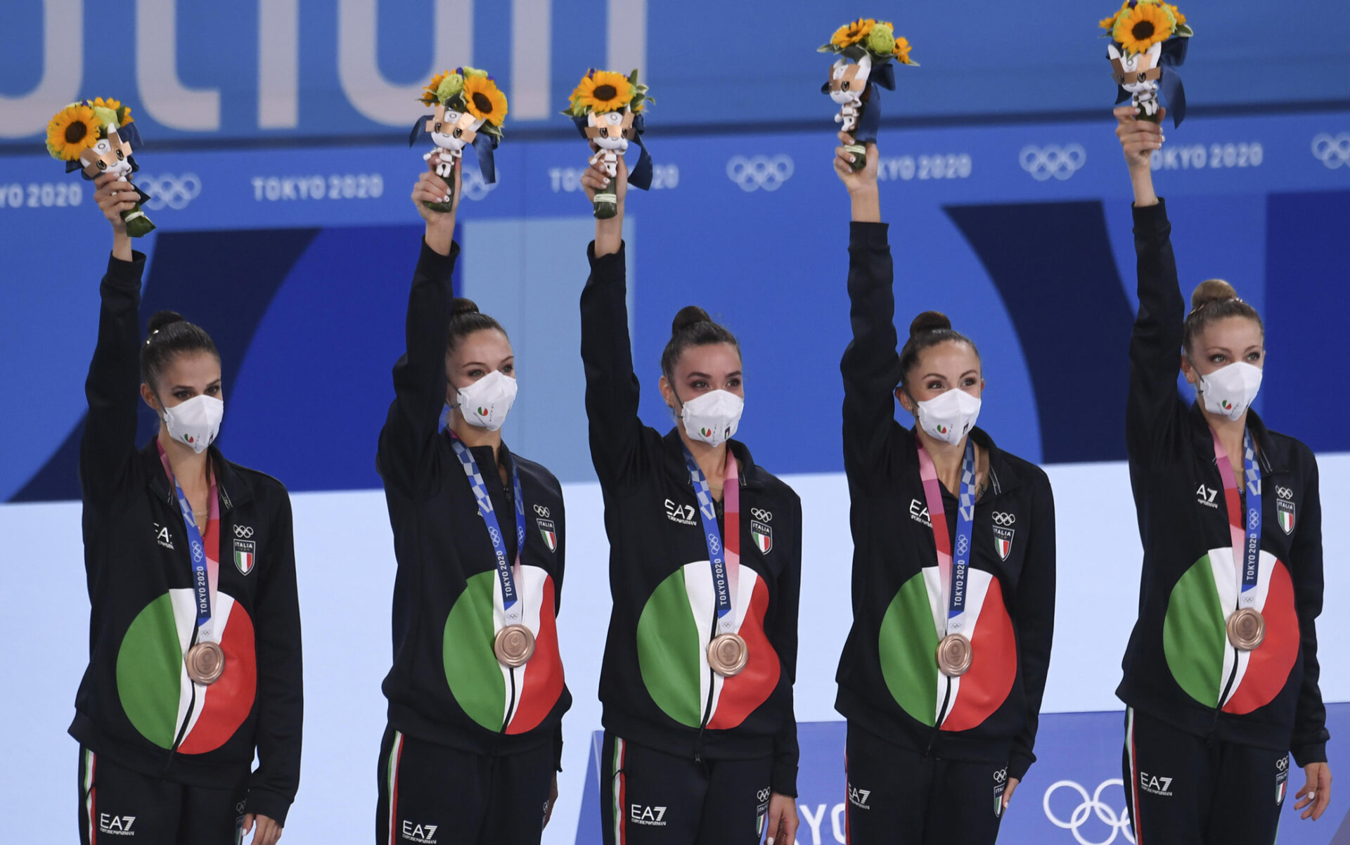 Tokyo: Italia, bronzo della ritmica, la medaglia n.40