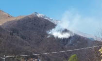 Continua a bruciare la Valle Cervo, ancora focolai accesi dal piromane