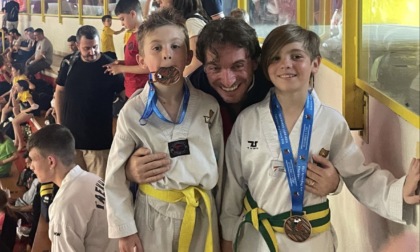 Tre bronzi per il taekwondo biellese