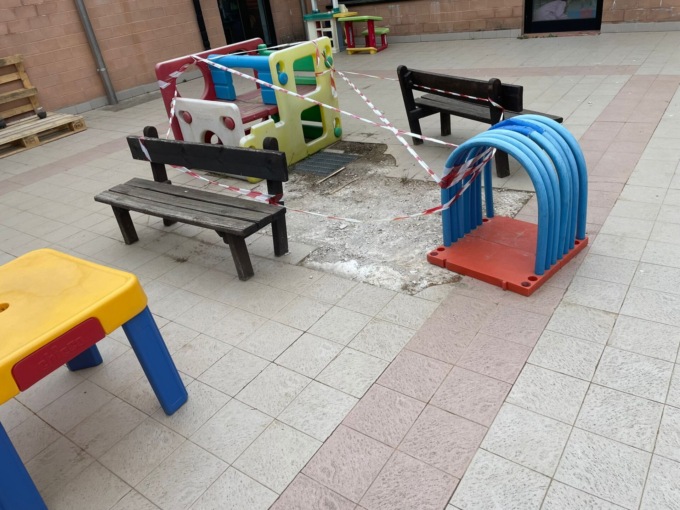 “Scuola Prima Infanzia Cerruti senza luce e acqua calda da due giorni”