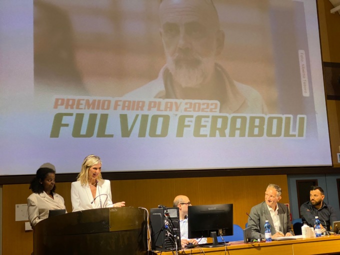 Il Premio Fair Play “Fulvio Feraboli” assegnato a Chiara Vercellino
