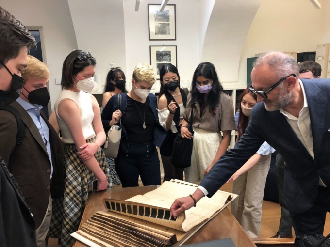 Studenti “fashion” di New York  in visita alla Reda di Valdilana