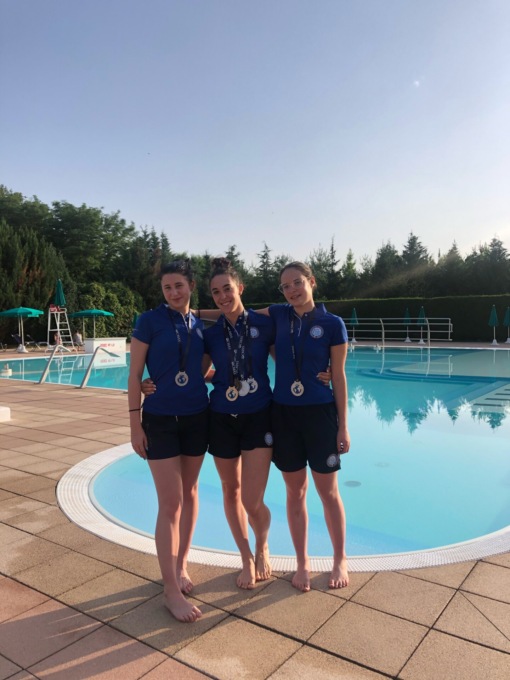 Incetta di medaglie per le ragazze del Pralino ai Campionati Europei Giovanili