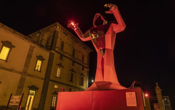 Daniele Basso sull’opera di Oropa: «Vi spiego la metafora di Boogyeman»