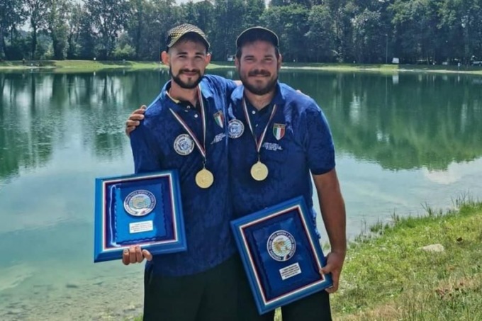 E’ il biellese Kevin Dorigo il nuovo campione italiano di pesca alla trota a coppie