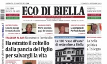 Ecco tutte le notizie esclusive su Eco di Biella in edicola oggi