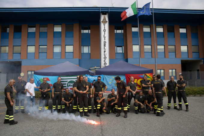 Vigili del fuoco di Biella in sciopero: “Troppe poche unità per gli abitanti da soccorrere”
