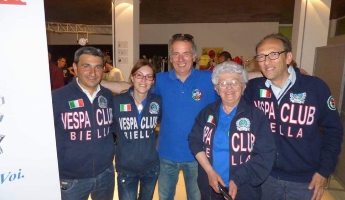 Il Vespa Club piange Piera Fresia