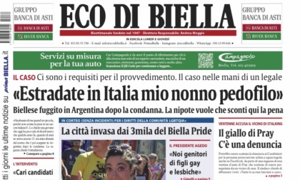 Eco di Biella oggi in edicola oggi con tante notizie e approfondimenti esclusivi