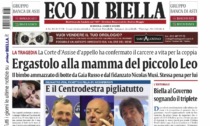 Ecco tutte le notizie esclusive su Eco di Biella in edicola oggi