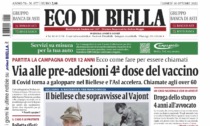 Eco di Biella in edicola con tante notizie e approfondimenti esclusivi