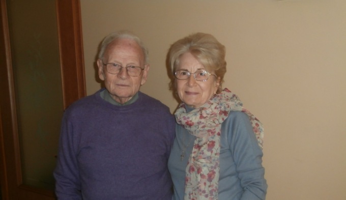 Insieme da 65 anni, marito e moglie per una vita