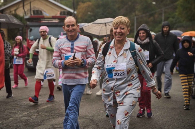 Pigiama Run, la corsa per Lilt ha coinvolto 650 biellesi