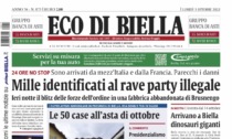 Eco di Biella in edicola con tante notizie e approfondimenti