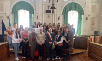 12 studenti tedeschi ricevuti da Corradino: lo scambio culturale Biella-Pirmasens continua