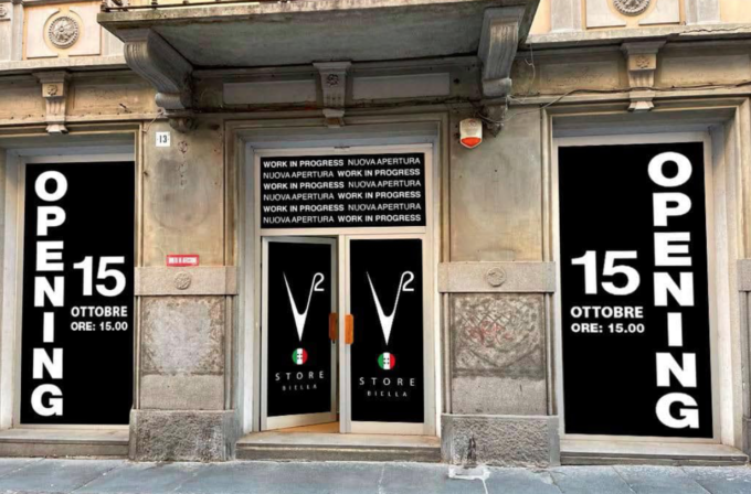 Aperture a Biella: sta per debuttare il nuovo V2 Store