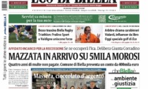 Eco di Biella in edicola oggi con tante notizie e approfondimenti