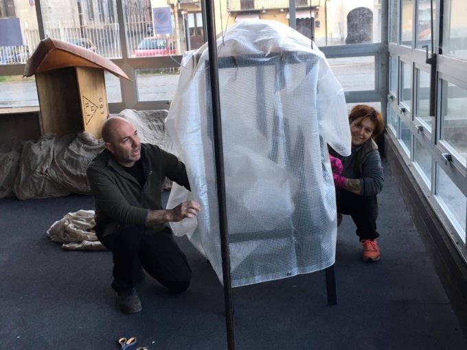 Per Natale gli gnomi al lanificio
