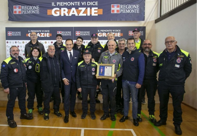 “Il Piemonte vi dice grazie”: premiati i volontari di Biella