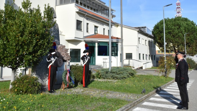 I Carabinieri di Biella rinnovano un pensiero commosso e riconoscente ai propri Caduti