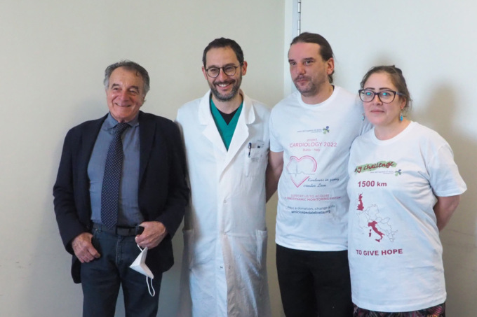 Dall’Inghilterra al Biellese per raccolta fondi: “Qui mi avete salvato la vita”
