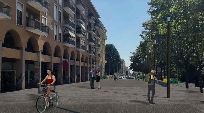 Svelato il progetto della nuova piazza Vittorio Veneto: ecco i rendering – FOTO