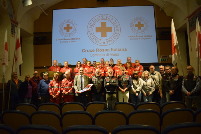 Croce Rossa: Visso, Biella e Borgosesia, insieme per ricordare il terremoto FOTO