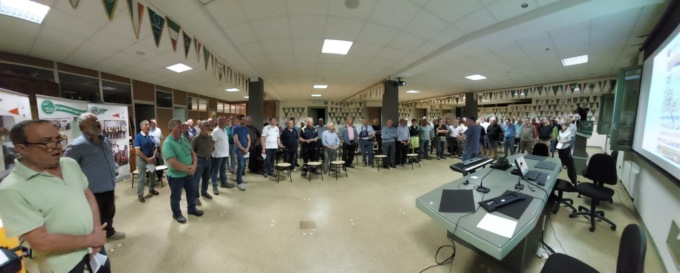 Il coro del centenario si esibisce in ospedale