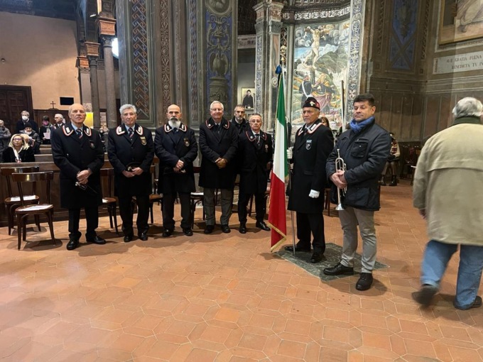 Carabinieri, ecco il video della messa ai caduti