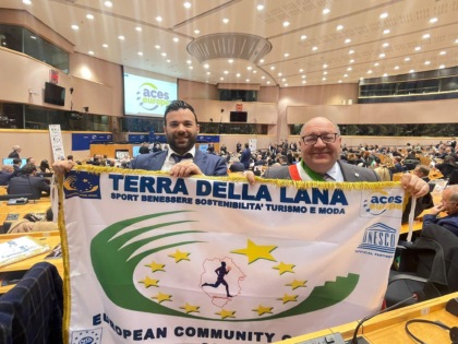 Corradino e Moscarola ospiti al Parlamento Europeo per un importante riconoscimento