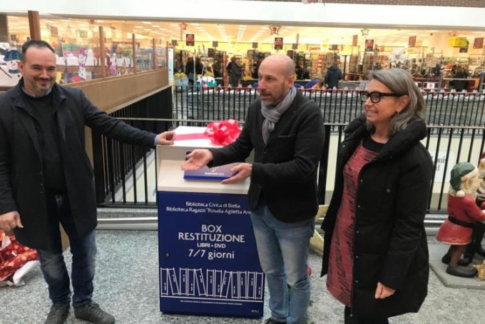 Prestito libri in biblioteca: ora si possono restituire al centro commerciale