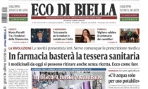 Eco di Biella in edicola oggi con tante notizie e approfondimenti esclusivi