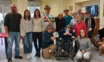 La festa di compleanno  per i 103 anni di Carlo Florio