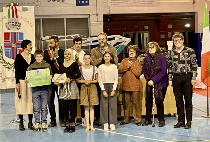 La Prima C delle medie vince una gita al parco avventura