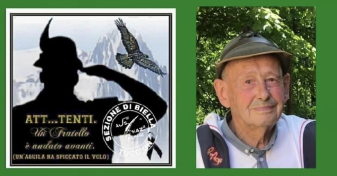 Alpini in lutto: Livio Acquadro è andato avanti